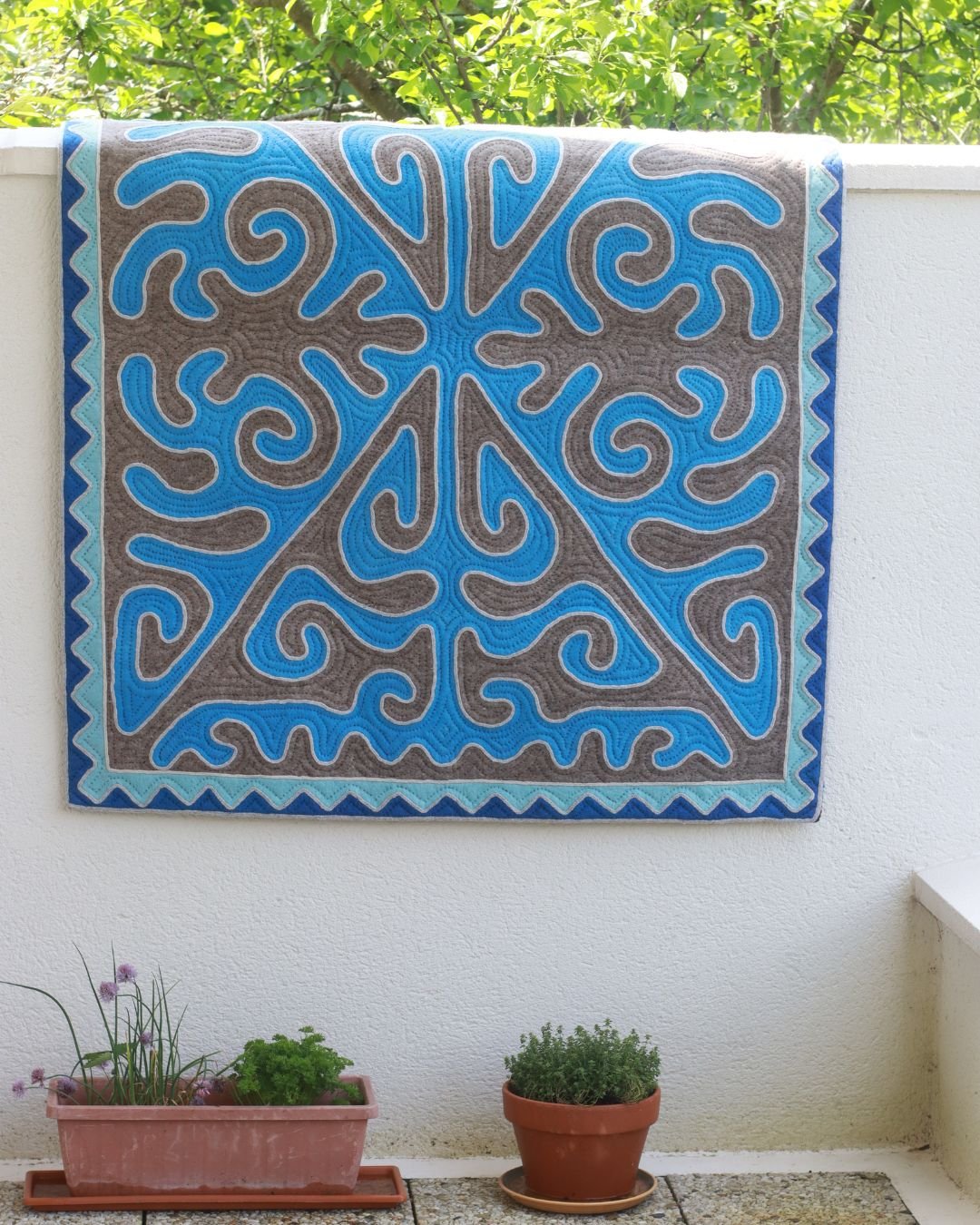 14 Tapis Shyrdak Cascade en situation