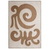 Baldak-marron-face Tapis Baldak marron