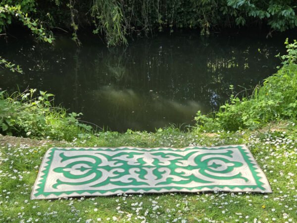 Tapis Estive vert en situation