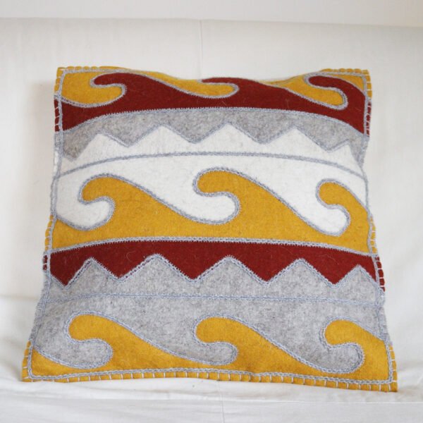Housse de coussin Tolkun Rouge, variante 45x45cm