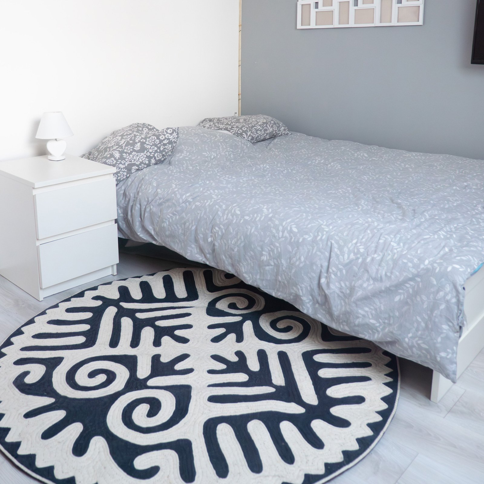 Ambitionrond1 Détail du tapis Ambition rond